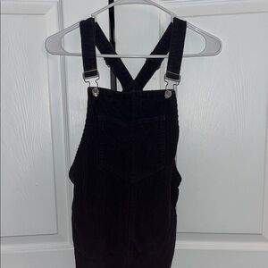 navy blue Corduroy Denim CO dress